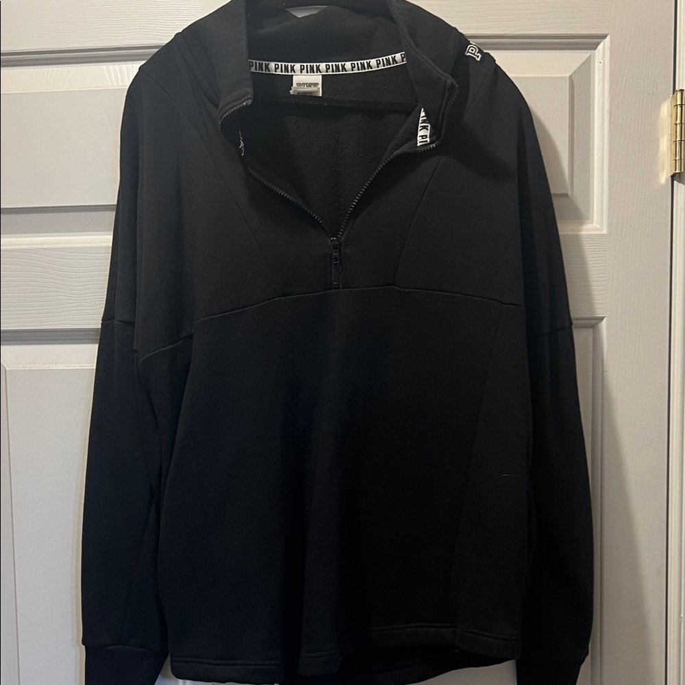 PINK Victoria's Secret Black Sweatshirt